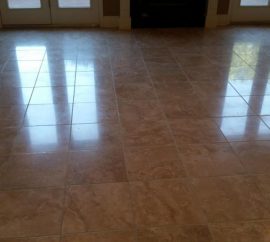Travertine Living Room After
