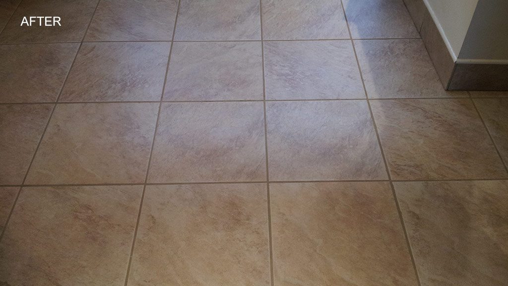 Grout Lines Deep Cleaned