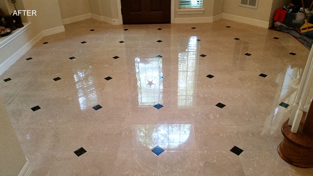 Marble Floor After