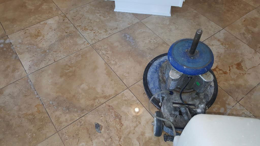 Travertine Floor Cleaning Service