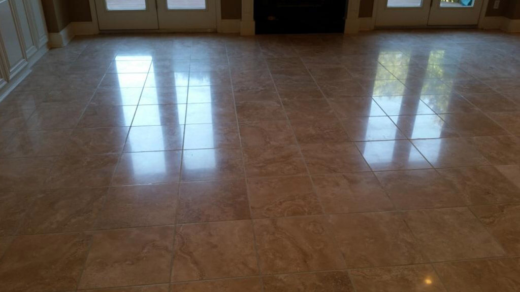 Travertine Living Room After