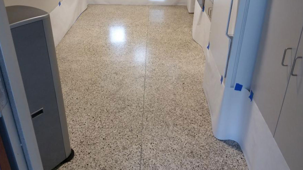 Terrazzo Before Restoration