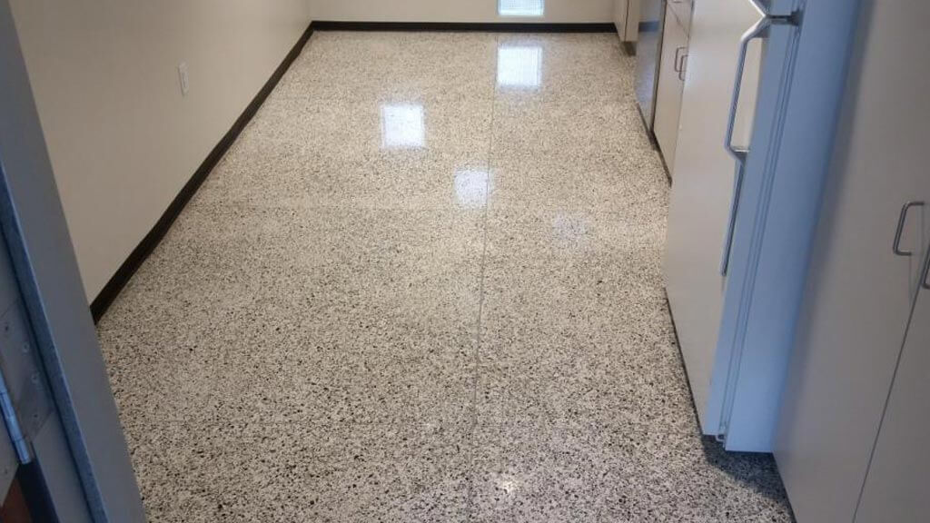 Honed and Polished Terrazzo