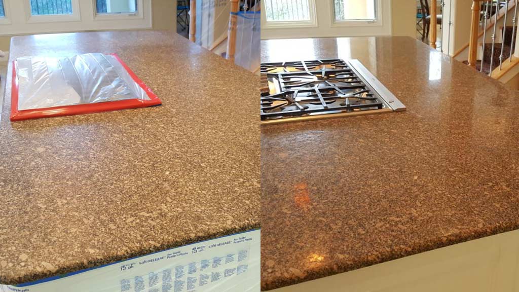 Granite Before and After