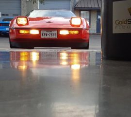 Concrete Floor After Polishing