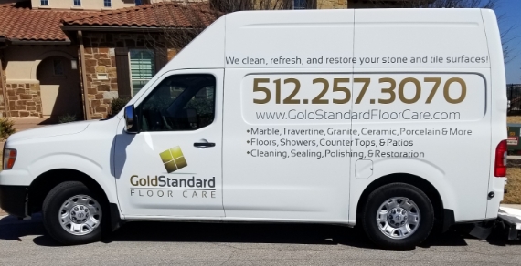 Gold Standard Floor Care Van