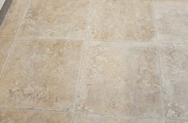 Clean and bright ceramic tile