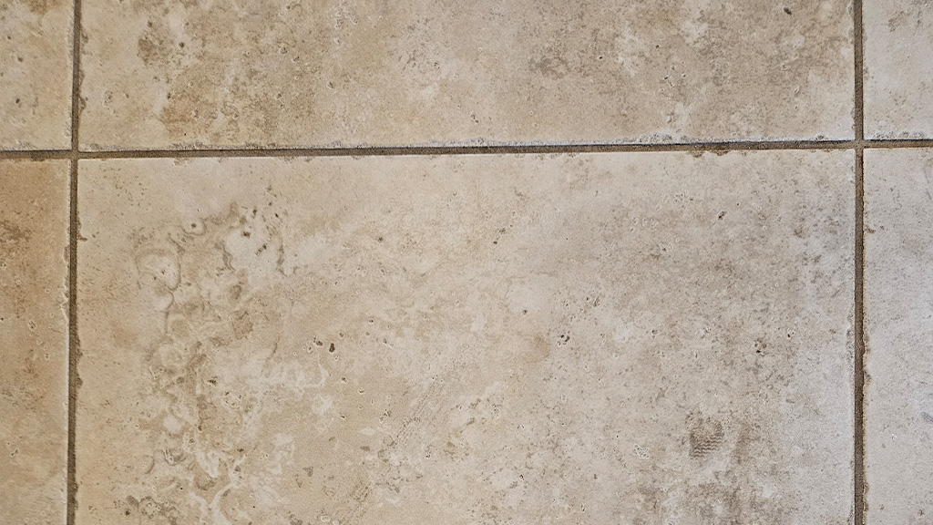 Ceramic tile needs cleaning
