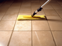 Tile-Dust-Mopping